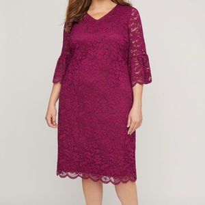 Plus sized cocktail dress